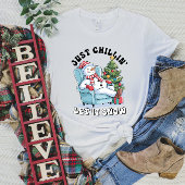 Gnome Chillin Kerst Vrouwen T-shirt