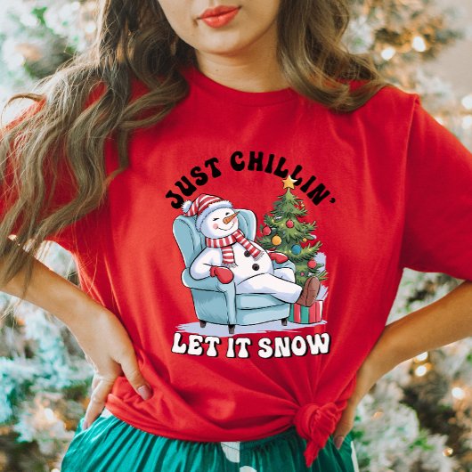 Gnome Chillin Kerst Vrouwen T-shirt