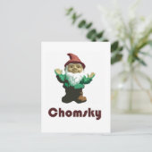 Gnome Chomsky Briefkaart (Staand voorkant)