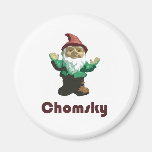 Gnome Chomsky Magneet (Voorkant)