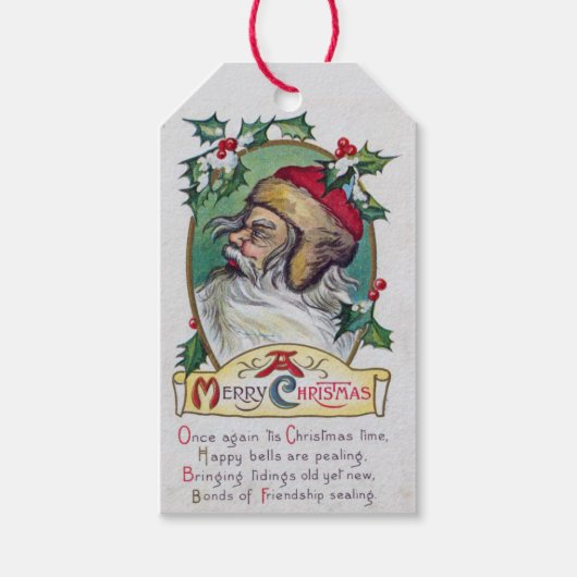 Gnome Christmas Cadeaulabel (Voorkant)