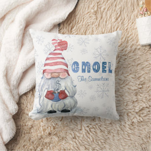 GNOME Christmas GNOEL gepersonaliseerd Kussen