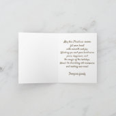  Gnome Christmas Kaart (Binnen)