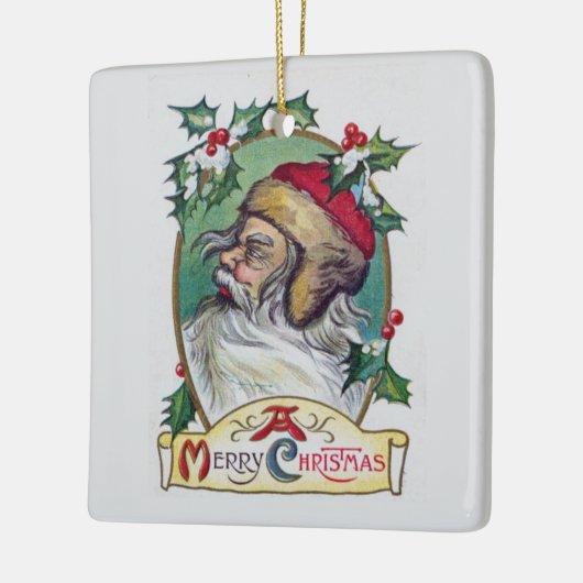  Gnome Christmas Keramisch Ornament (Links)