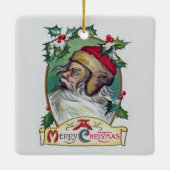 Gnome Christmas Keramisch Ornament (Achterkant)