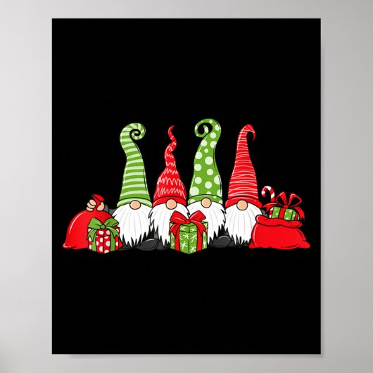 Gnome Christmas Poster (Voorkant)