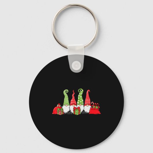 Gnome Christmas Sleutelhanger (Voorkant)