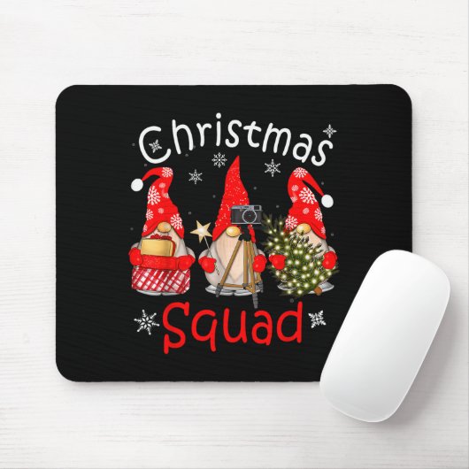 Gnome Christmas Squad Group Matching Christmas Par Muismat (Met muis)