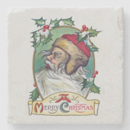  Gnome Christmas Stenen Onderzetter