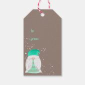 Gnome/Christmas Tags Cadeaulabel (Voorkant)