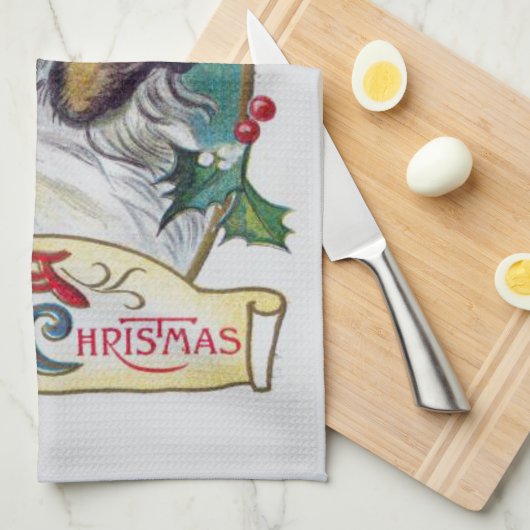  Gnome Christmas Theedoek (Quarter Fold)