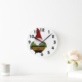 Gnome Clock Ronde Klok (Huis)