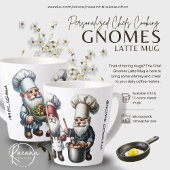 "Gnome Cooking" Latte Mok