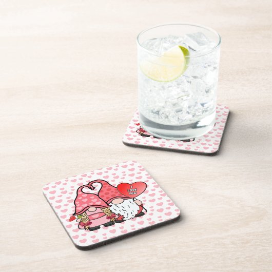 Gnome Couple Bier Onderzetter (Rechterzijde)