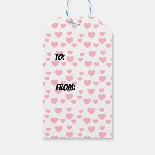 Gnome Couple Cadeaulabel (Achterkant)