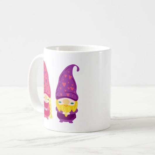 Gnome Couple  Koffiemok (Voorkant links)