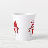 Gnome Couple Latte Mok (Voorkant)