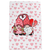 Gnome Couple Medium Cadeauzakje (Voorkant)