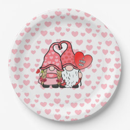 Gnome Couple Papieren Bordje