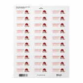 GNOME CREAM -CHOW Adreslabels Aanpassen Etiket (Full Sheet)