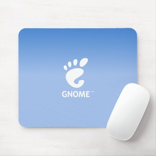 Gnome DE blue Muismat (Met muis)