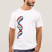 Gnome DNA Sequence T-shirt - Science Humor Design (Voorkant)