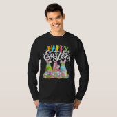 Gnome Easter Hug Egg Bunny Gnome Spring Gnomies Ha T-shirt (Voorkant volledig)