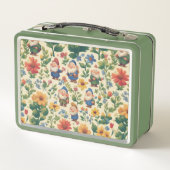 Gnome een bloem patroon ontwerp (Achterkant)