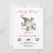 Gnome Elved Up Friendsmas Kerstfeestdag Kaart (Voorkant)