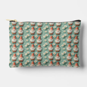 Gnome en Daisy Naadloze Patroon Tuin Ontwerp Etui
