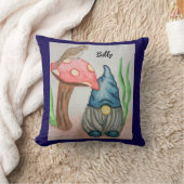 Gnome en Mushroom kind kussen (Deken)