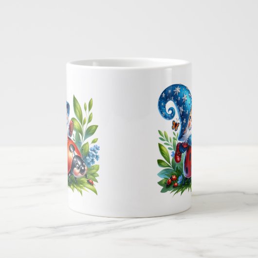 Gnome - Extra grote koffie mok (Voorkant)