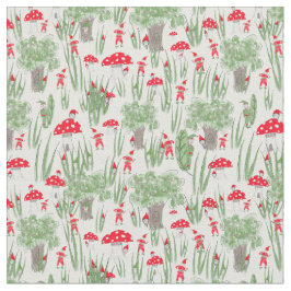Gnome fabric: "Gnome Huid-and-Seek" Stof