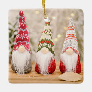**GNOME FAMILIE OF VRIENDEN**ORNAMENT KERAMISCH ORNAMENT