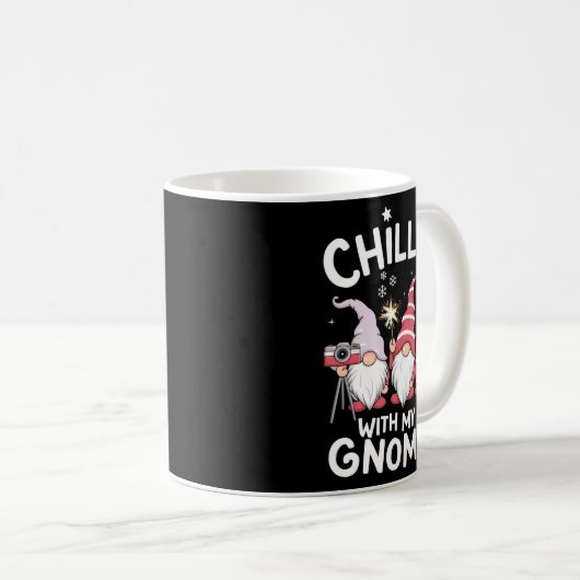 Gnome Family Christmas Chillin With My Gnomies _1  Koffiemok (Voorkant rechts)