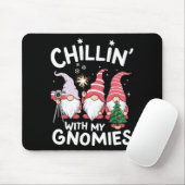 Gnome Family Christmas Chillin With My Gnomies _1 Muismat (Met muis)