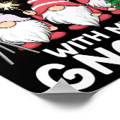 Gnome Family Christmas Chillin With My Gnomies Poster (Hoek)