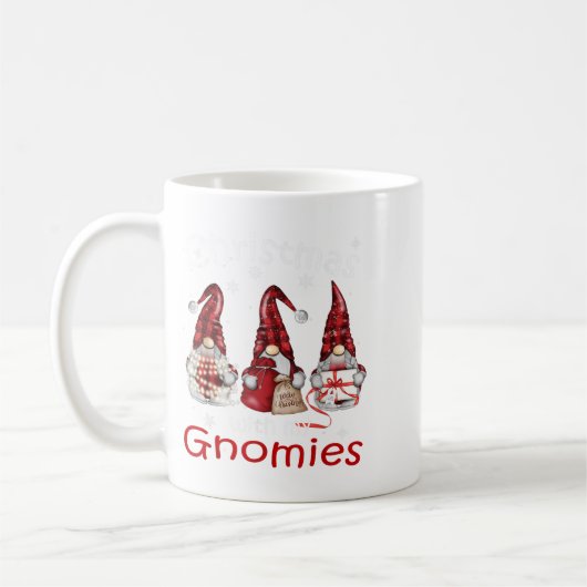 Gnome Family Christmas For Women Men - Buffalo Pla Koffiemok (Links)