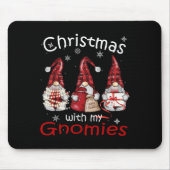 Gnome Family Christmas For Women Men - Buffalo Pla Muismat (Voorkant)