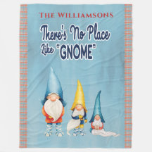 Gnome Family Monogram Funny Cute