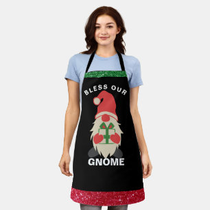 Gnome Feestdagen Schort - Kerstzegen Persoonlijk