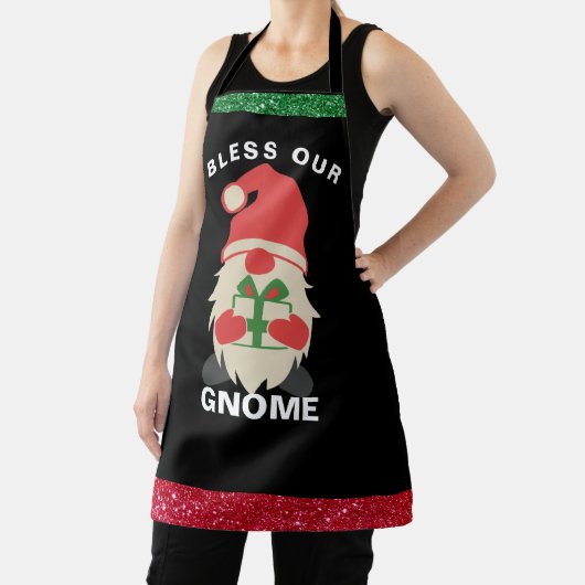 Gnome Feestdagen Schort - Kerstzegen Persoonlijk (Insitu)