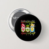 Gnome Fijne Valentijn St Patrick Pasen Geluk Ronde Button 5,7 Cm (Voorkant /achterkant)