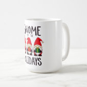 Gnome for the Holidays Christmas Mug Koffiemok (Voorkant rechts)