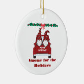 Gnome for the Holidays on a Keramisch Ornament (Rechts)