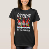 Gnome For The Holidays T-shirt (Voorkant)