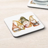 Gnome Four Piece Band op een Bier Onderzetter (Linkerzijde)