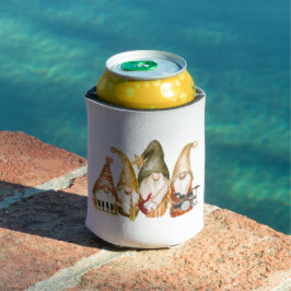 Gnome Four Piece Band op een Blikjeskoeler