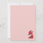 Gnome Galentines Day Brunch Uitnodiging (Achterkant)