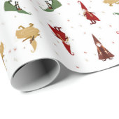 Gnome Gals Holiday Cadeaupapier (Rol Hoek)